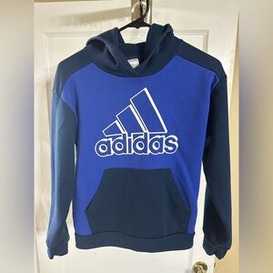 Kids Adidas Navy Blue Regular Fit sweatshirt